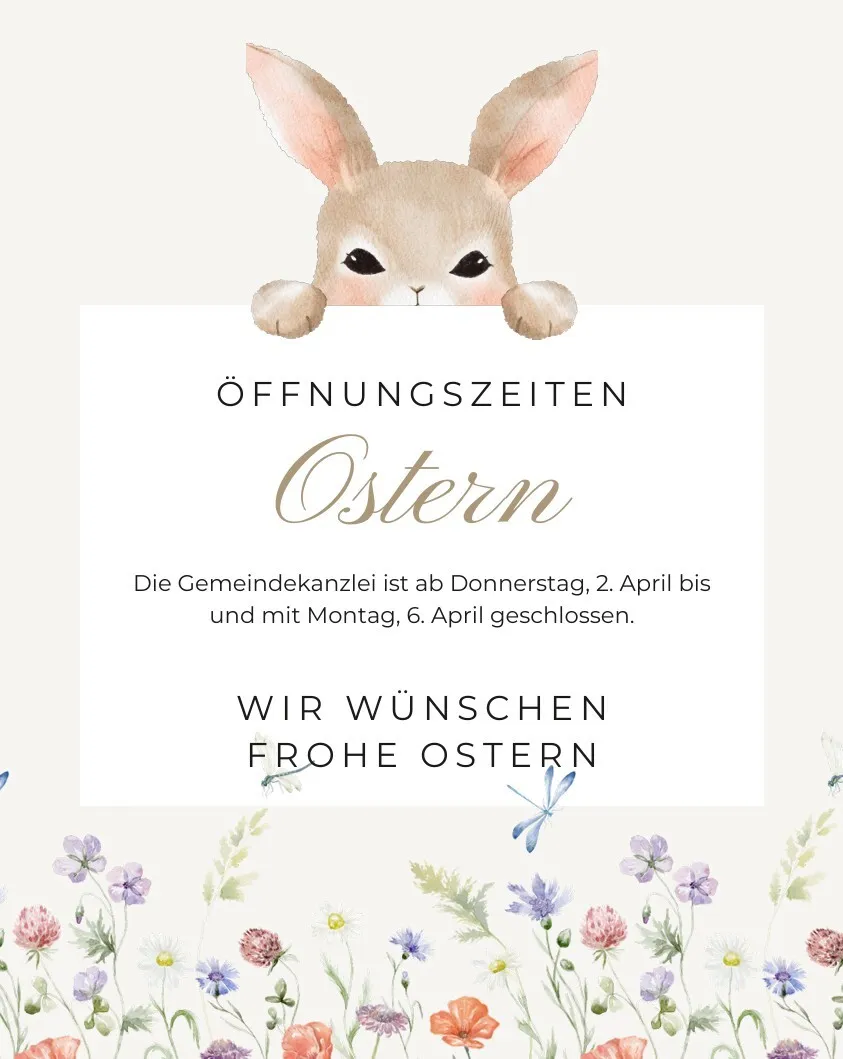 Oeffnungszeiten Ostern